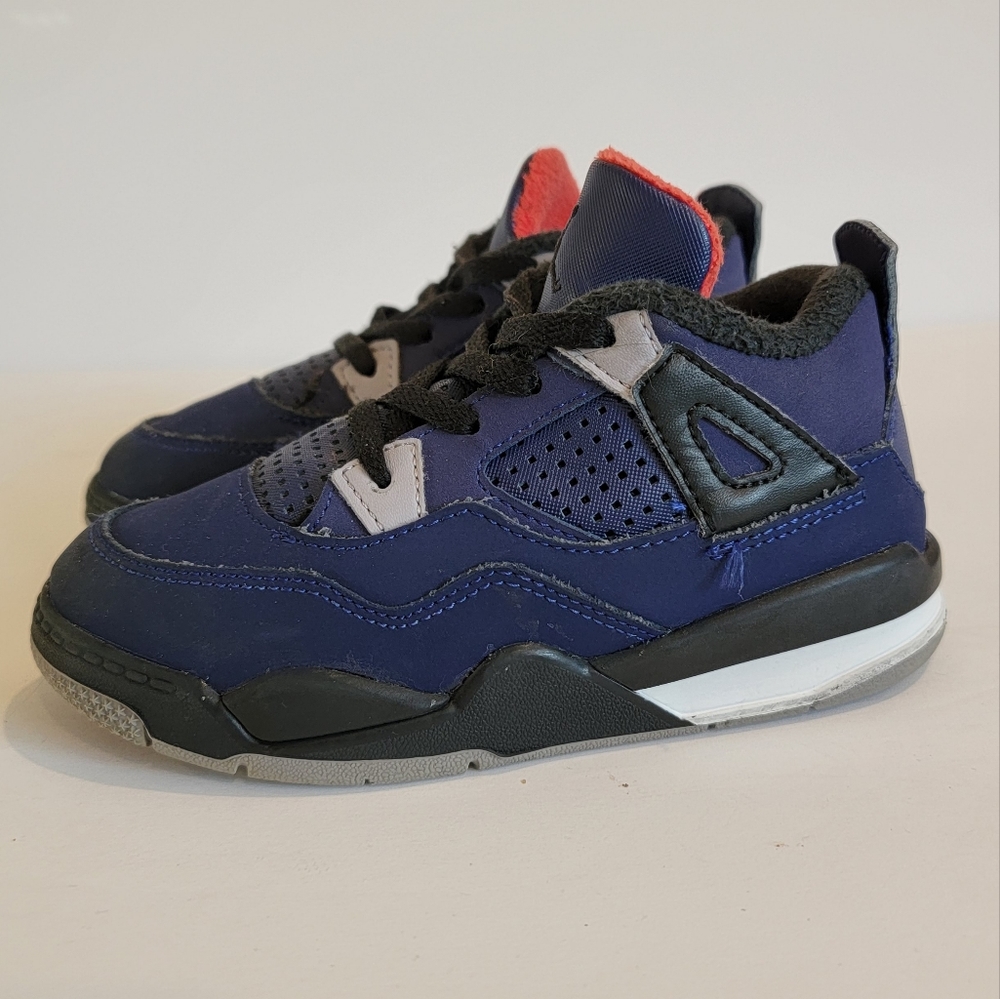 Jordan 4 Retro Loyal Blue (TD) Jordan infant size 10 c bq7670-401